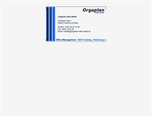 Tablet Screenshot of orgaplan.info